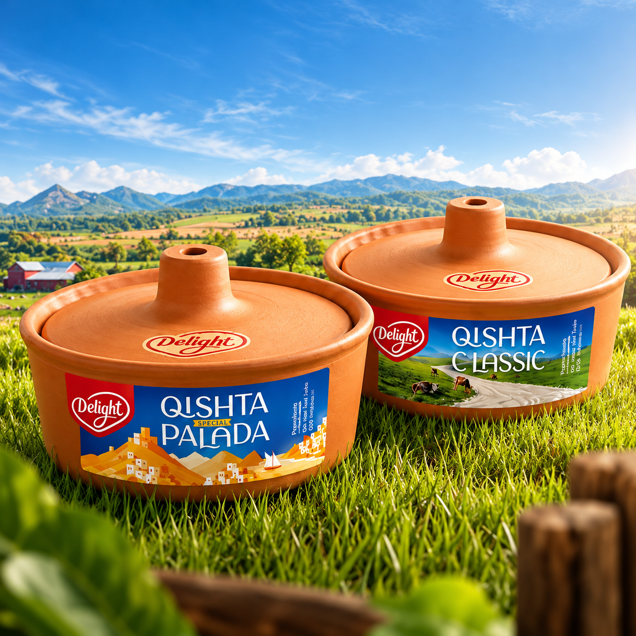Delight Qishta Palada and Classic pots